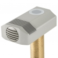 1 Element Boundary Layer Microphone with programmable RGB LED Touch Switch. Nickel